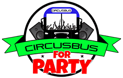 Circusbus for Party Logo